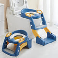 Children's potty training seat with ladder 