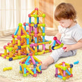 Educational DIY Magnetic Building Blocks Set for Kids - The Arabian Mart