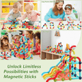 Educational DIY Magnetic Building Blocks Set for Kids - The Arabian Mart