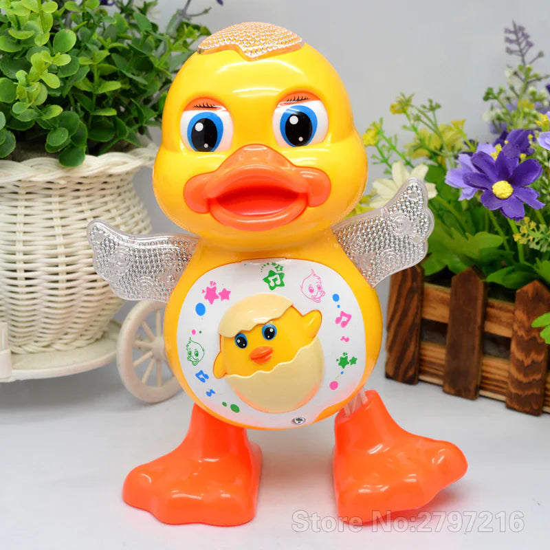 Cute Musical Dancing Duck Toy for Kids